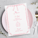 Search for pink menus Hand drawn