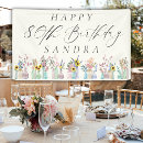 Search for happy birthday flowers banners Elegant