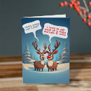 Search for funny reindeer cards Rude