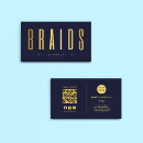 Search for braider business cards Qr code