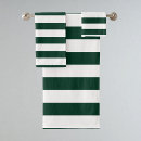 Search for green white stripe pattern bath towels Striped