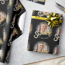 Search for 70th birthday wrapping paper Script