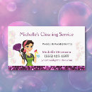 Search for purple house business cards Housecleaning