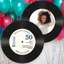 Search for disco 50th birthday invitations Retro
