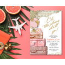 Search for travel graduation invitations Watercolor