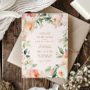 Search for peony wedding invitations Watercolor
