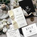Search for ribbon wedding invitations Elegant