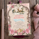 Search for alice in wonderland baby shower invitations Vintage