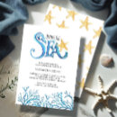 Search for starfish baby shower invitations Blue