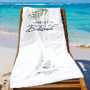 Search for wedding beach towels Watercolor