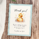 Search for duck thank you cards Blue