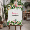 Search for tropical baby shower welcome signs Hawaiian
