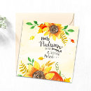 Search for sunflower holiday cards Pumpkin