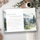 Search for mountain landscape thank you cards National park