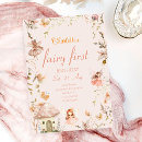 Search for mushroom birthday invitations Whimsical mushroom wildflower greenery