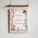 Search for alice in wonderland 1st birthday Pink and gold