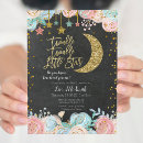 Search for twin stars baby shower invitations Pink and blue