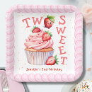 Search for two sweet plates Strawberry