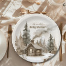 Search for pine trees paper plates Cozy