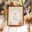 Search for pumpkin baby shower posters Boy