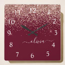 Search for pink clocks For her