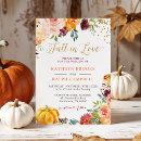 Search for fall shower wedding invitations Orange