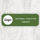 Search for green name tags Small business customer service
