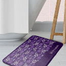 Search for purple bath mats Monogrammed