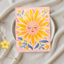 Search for sunflower postcards Sunny