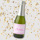 Search for mini wine labels Girly