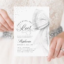 Search for tying the knot bridal shower invitations Coquette