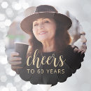 Search for 60th birthday balloons Cheers to 60 years