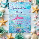 Search for whimsical birthday invitations Under the sea