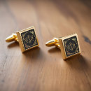 Search for art deco cufflinks Monogrammed