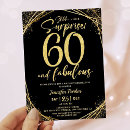 Search for 60 and fabulous invitations Typography