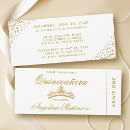 Search for white and gold quinceanera invitations 15th birthday