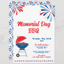 Search for memorial day bbq invitations Red white blue