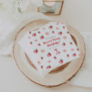 Search for strawberry napkins Minimal