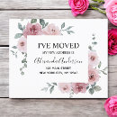 Search for small moving announcement cards Eucalyptus