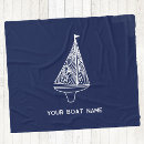 Search for nautical blankets Boat owner