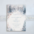 Search for christmas tree wedding invitations Rustic