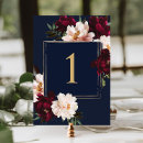 Search for navy and gold table cards Couple
