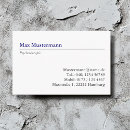 Search for psychotherapy business cards Modern