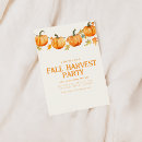 Search for fall harvest party invitations Autumn