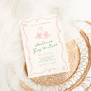 Search for pink bridal shower invitations Green