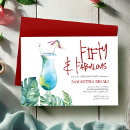 Search for cocktail 50th birthday invitations Party
