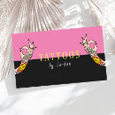 Search for two color business cards Pink