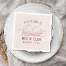 Search for book club napkins Bookish