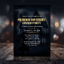 Search for detective invitations Murder mystery