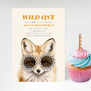 Search for fox birthday invitations Forest